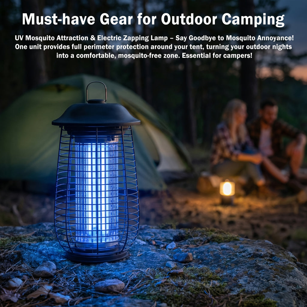 Bug Zapper Indoor & Outdoor, 4200V Electric Mosquito Zapper, 10 Years Lifespan, 6.5ft Power Cord,, Fly Trap Mosquito Trap, Fly Killer Fly Zapper for Home, Patio, Kitchen, Backyard, Camping